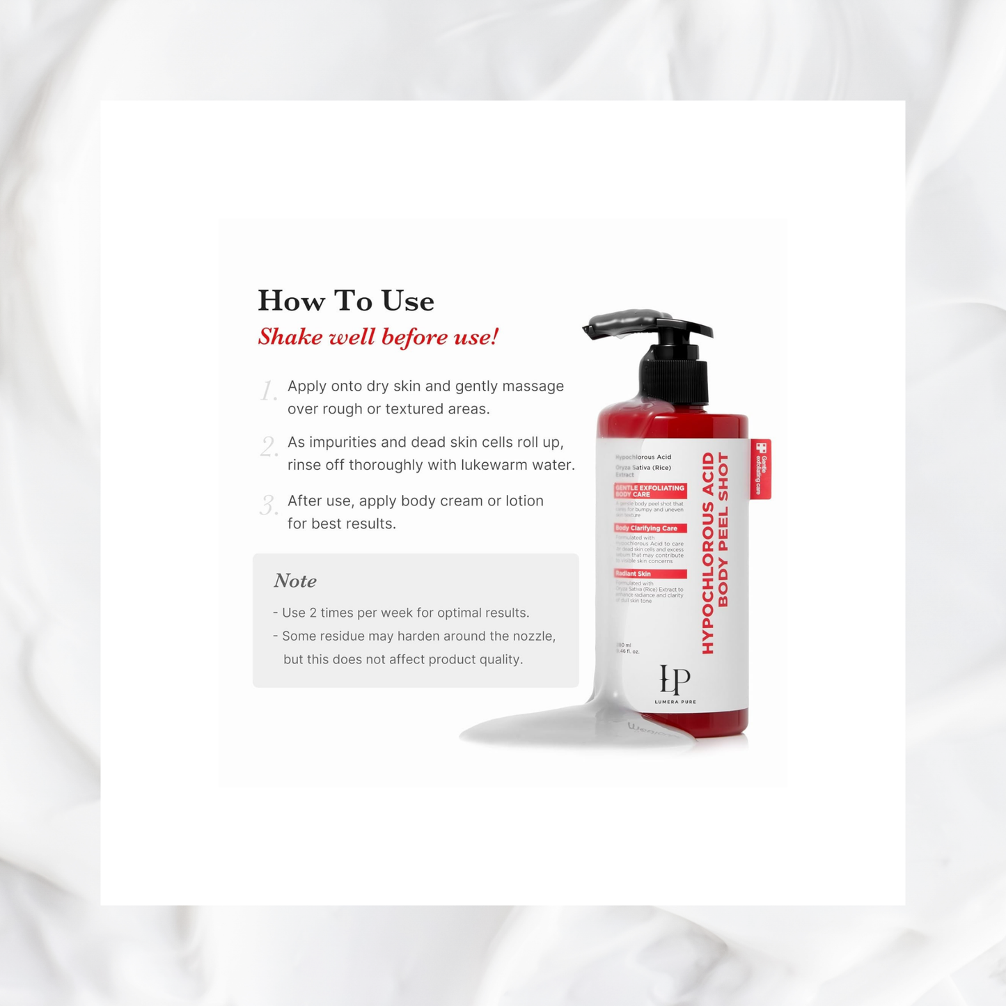 Lumera Pure Body Refining Peel